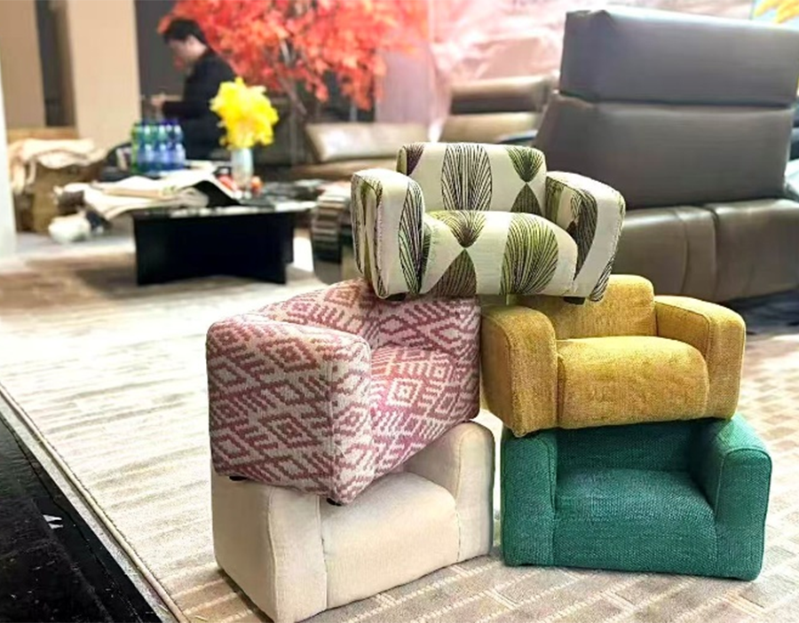 Compressed Furniture Display