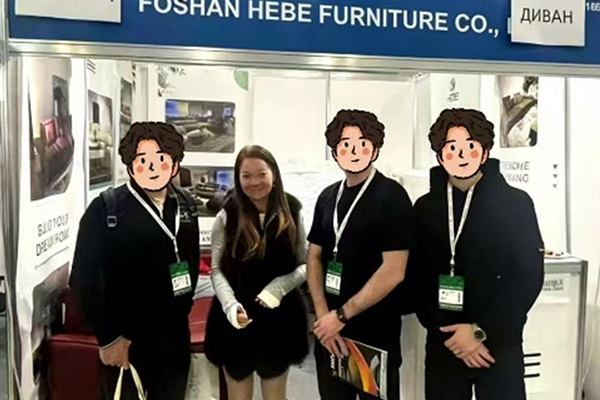 Foshan Hebe Shines at MEBEL 2025 in Moscow: Introducing New Compression Furniture to Deepen Presence in Russian Market